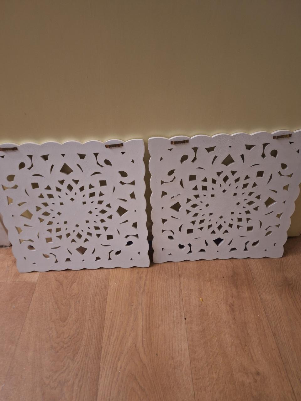 2 x wanddecoratie