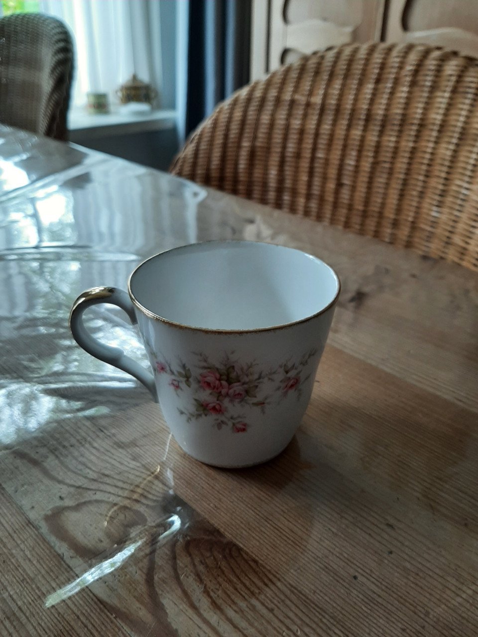 PARAGON  VICTORIANA ROSE - GROTE MOK  - ENGELS PORSELEIN