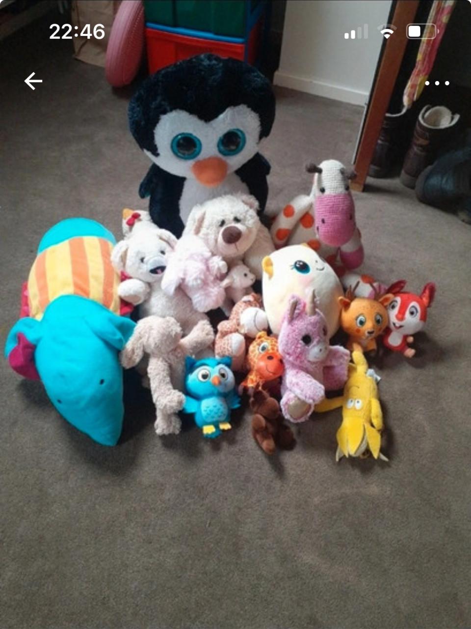 Heleboel leuke knuffels