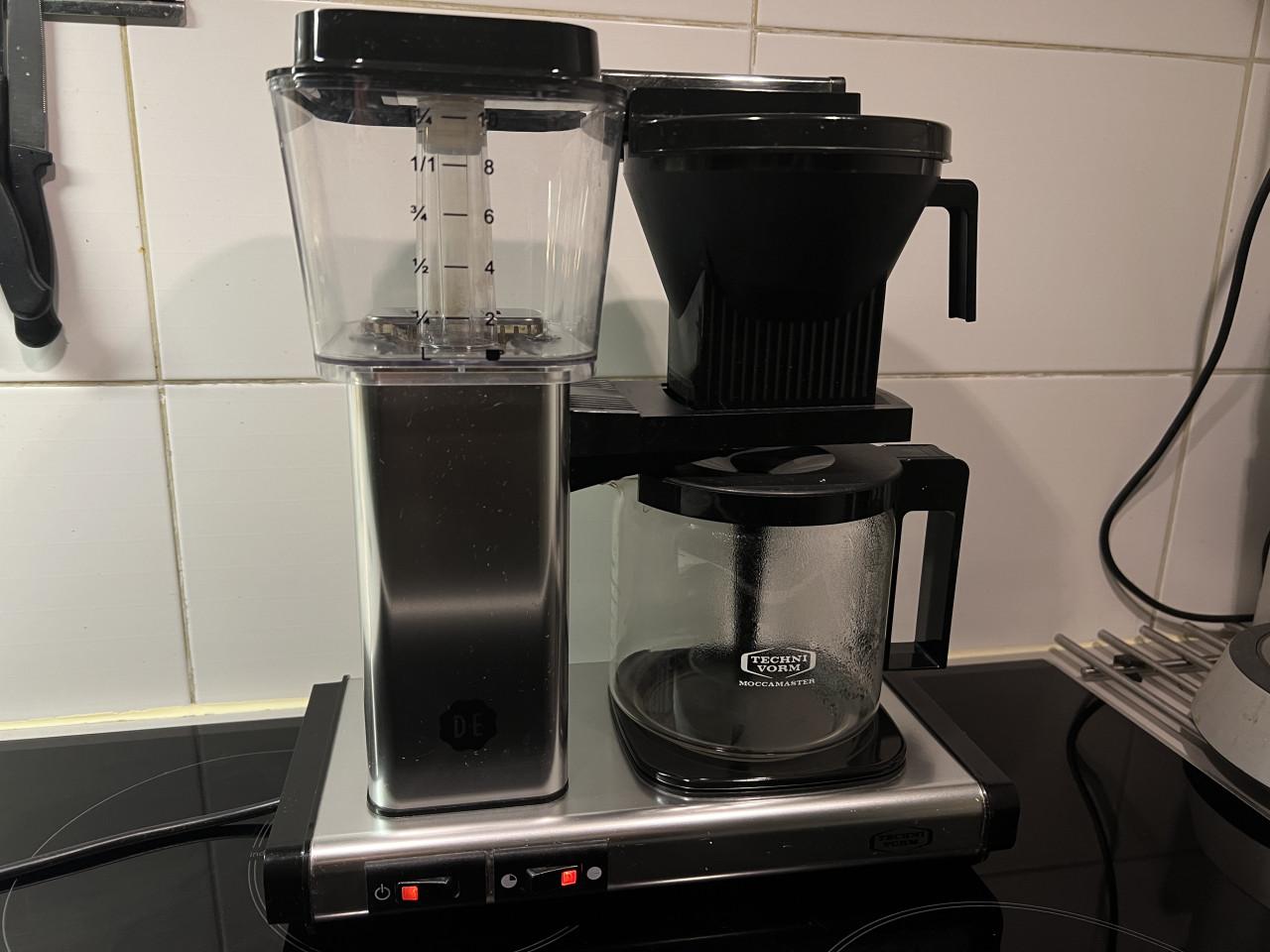 Douwe Egberts Moccamaster KBG 741 koffiezetapparaat winkelprijs €259,-