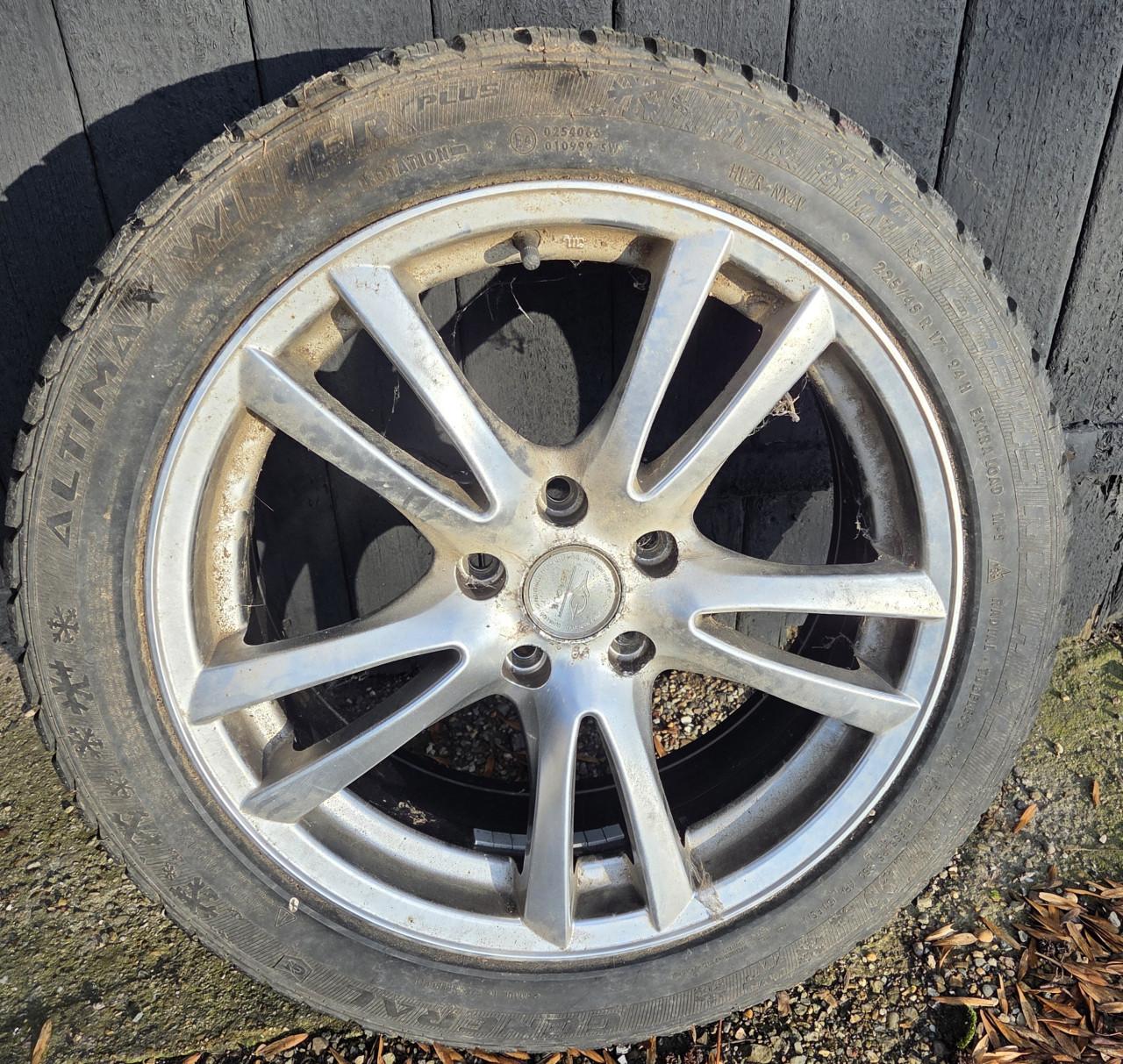 Winterbanden met velg