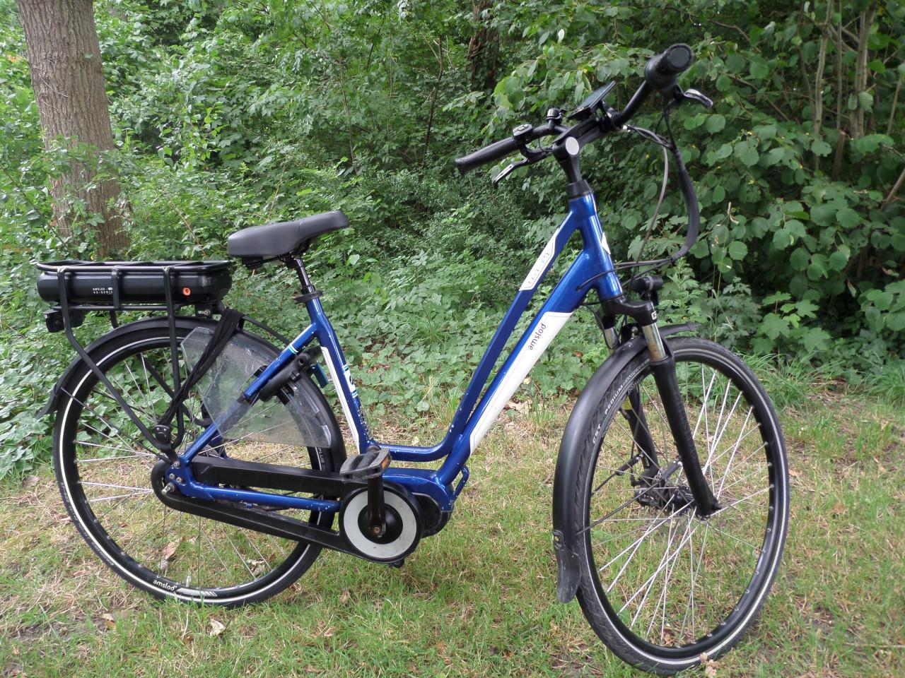 E -bike Amslod  accu 600 mh.