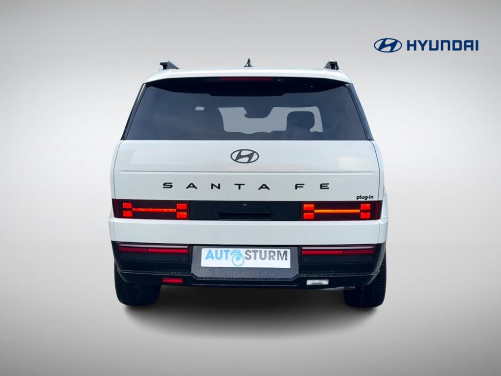 Hyundai Santa Fe 1.6 t-gdi phev black line 4wd 6p. cyber sage lakkleur