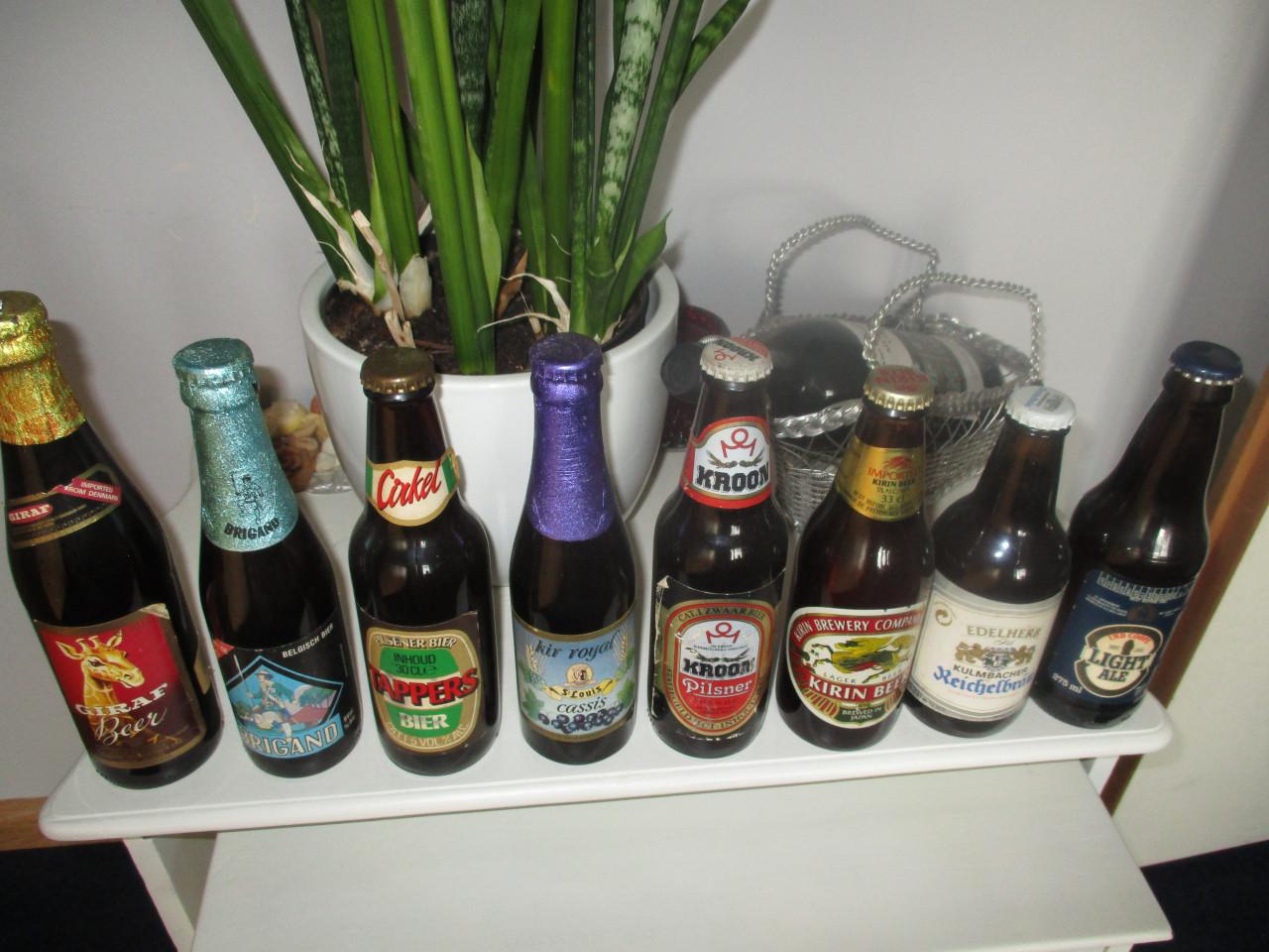 Bierflesjes verzameling