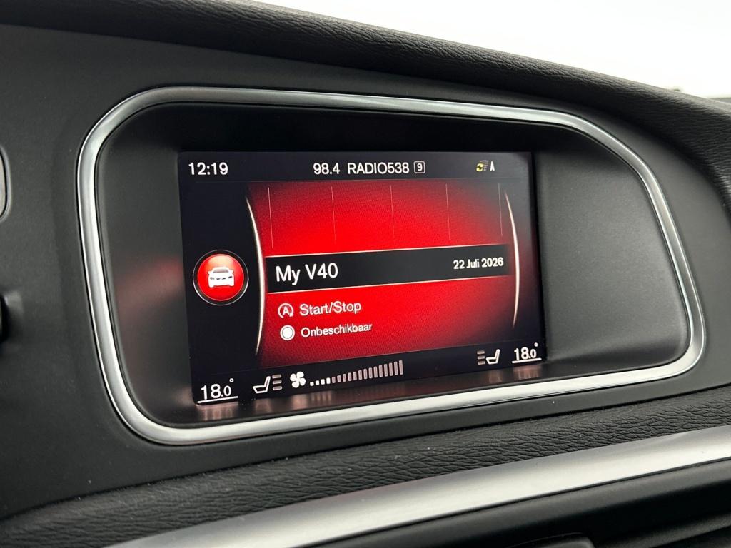 Volvo V40 t3 153pk nordic+ standkachel| navi| cruise| climate| oncall| 17''