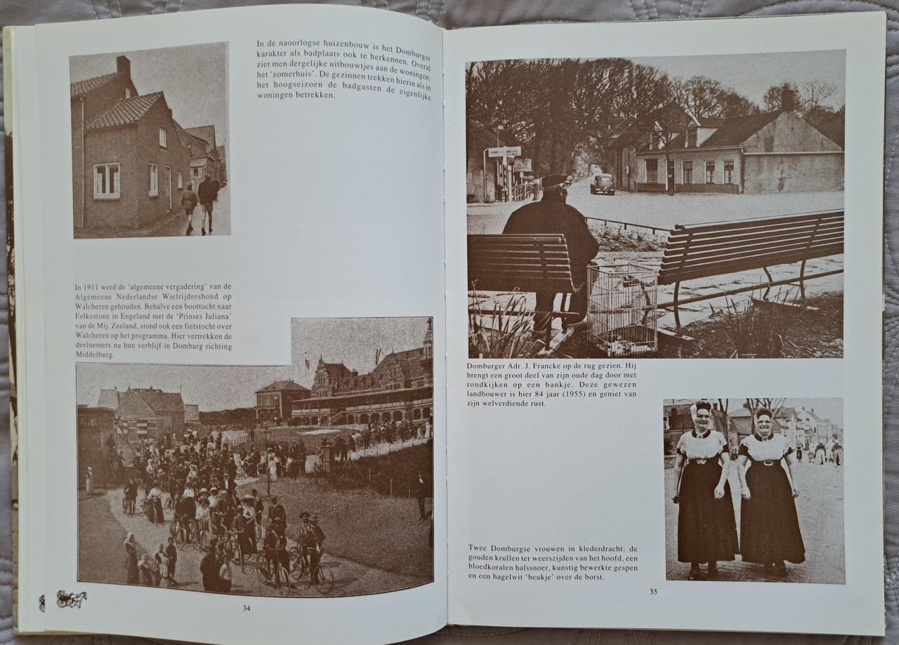 OOSTKAPELLE EN DOMBURG TOEN EN NU - Jacky Nijsen - 1994