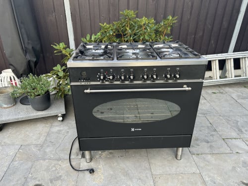 Gasfornuis M- System 6 pit met oven