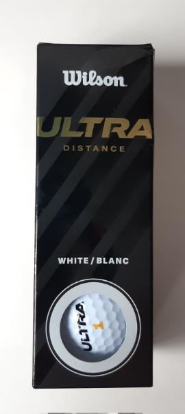 Golfbal: Wilson ultra distance, white/blanc