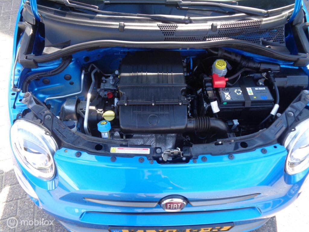 Fiat 500 1.2 sport/groot navi/ecc airco/lm velgen/dig dash/zwarte hemel stu