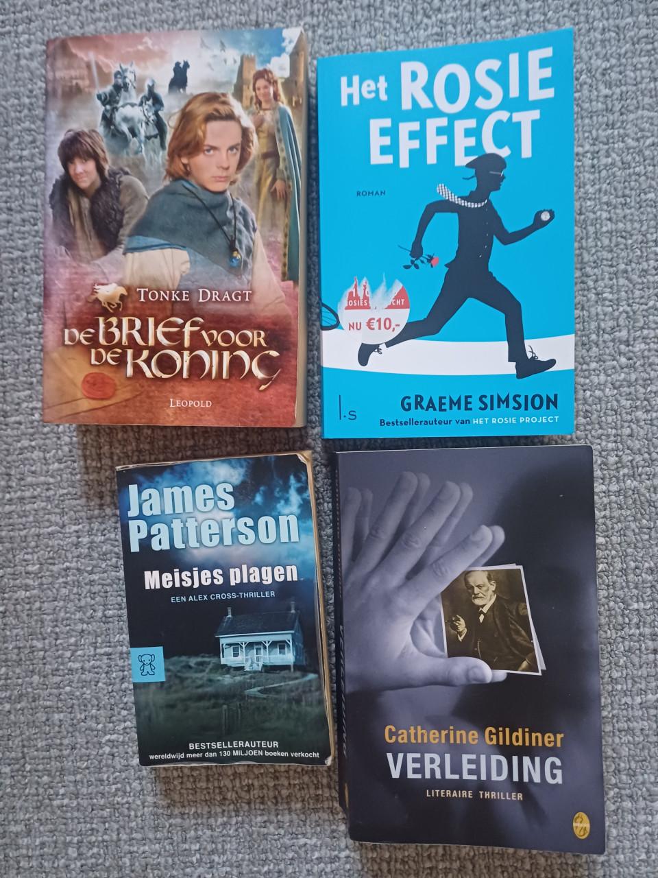 Thrillers 5 euro alles samen