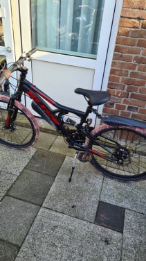 Jongens fiets mountainbike met 5 versnellingen-24 inch