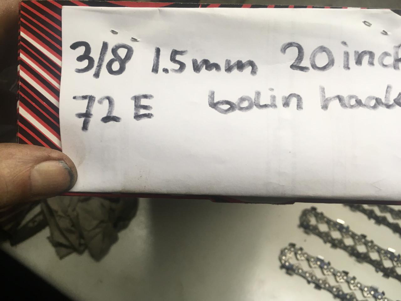 5x zaagketting voor kettingzaag 20 inch dolmar husqvarna etc. zo goed als