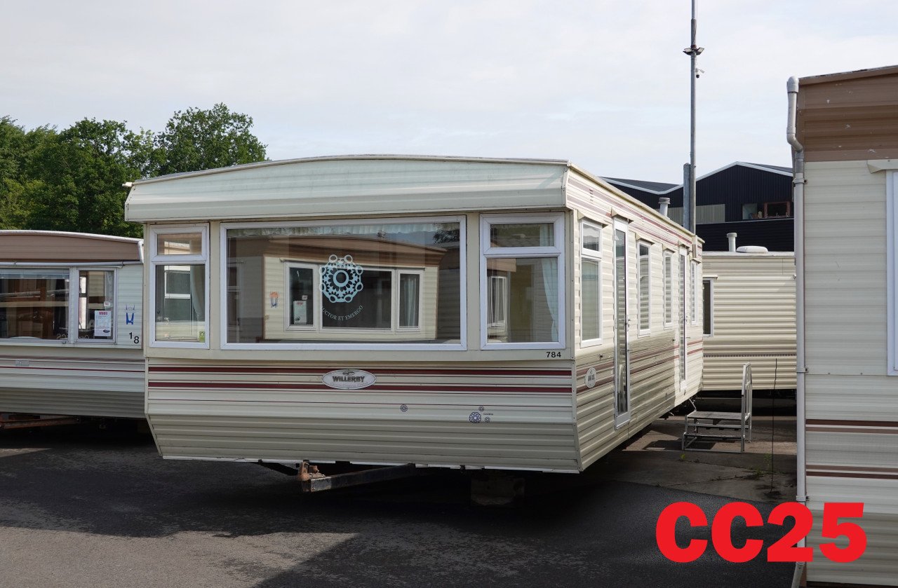 Willerby stacaravans en chalets met 2 slaapkamers te koop
