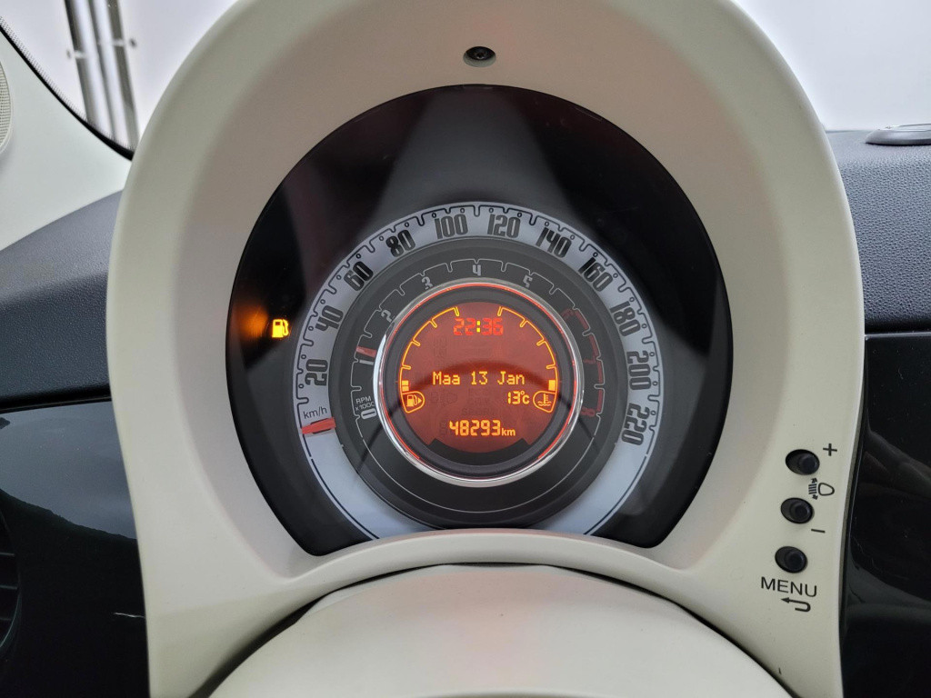 Fiat 500 C 0,9 lounge | cabrio | parkeersensor | half-leder | airco | deale