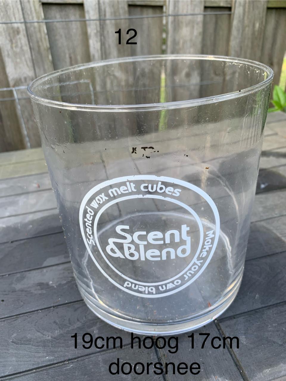 Glazen potten, ideaal voor decoupage workshops