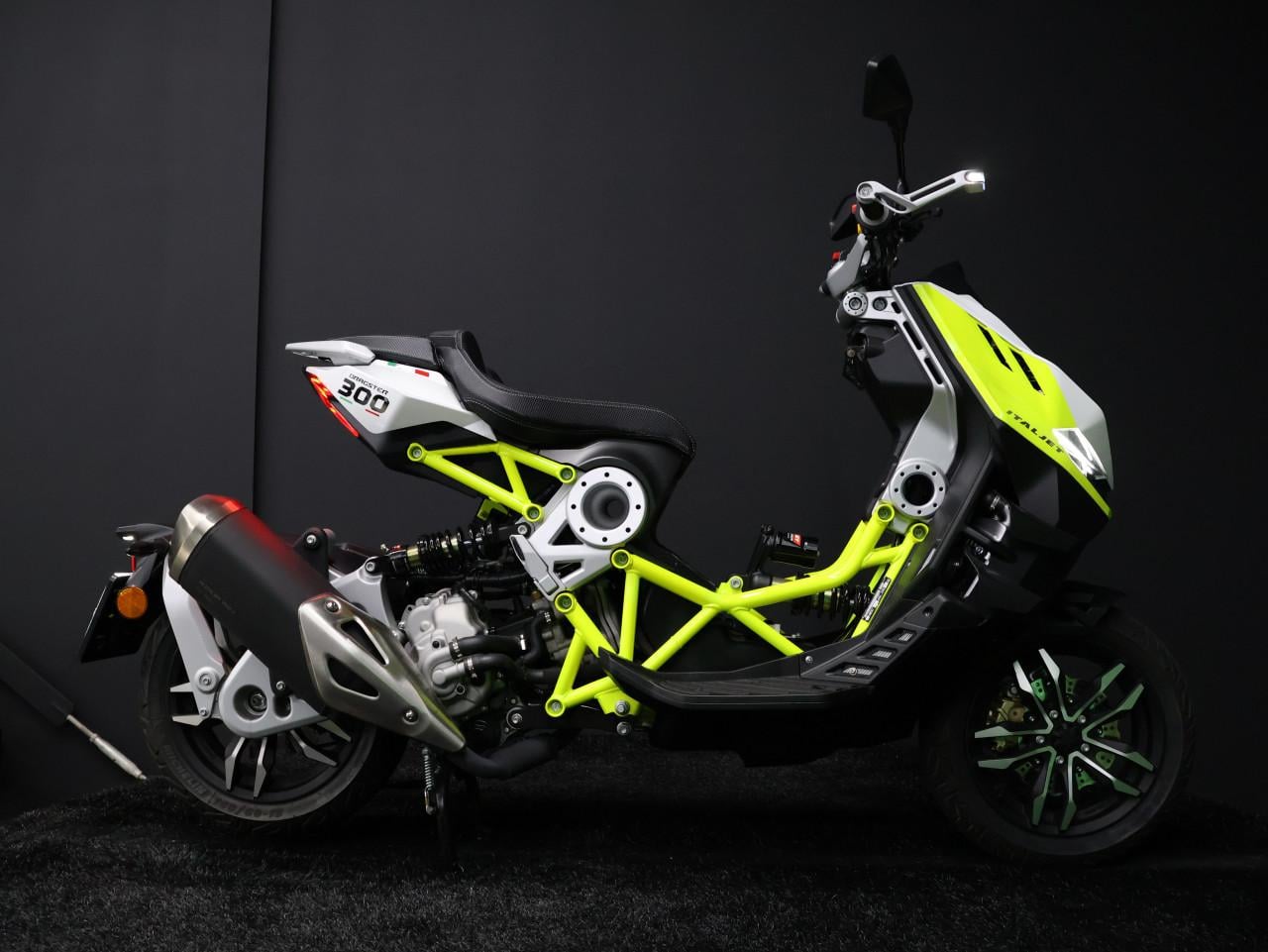DRAGSTER 300 | Bianco/Giallo | BTW Motor