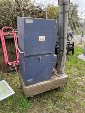 Las afzuig machine