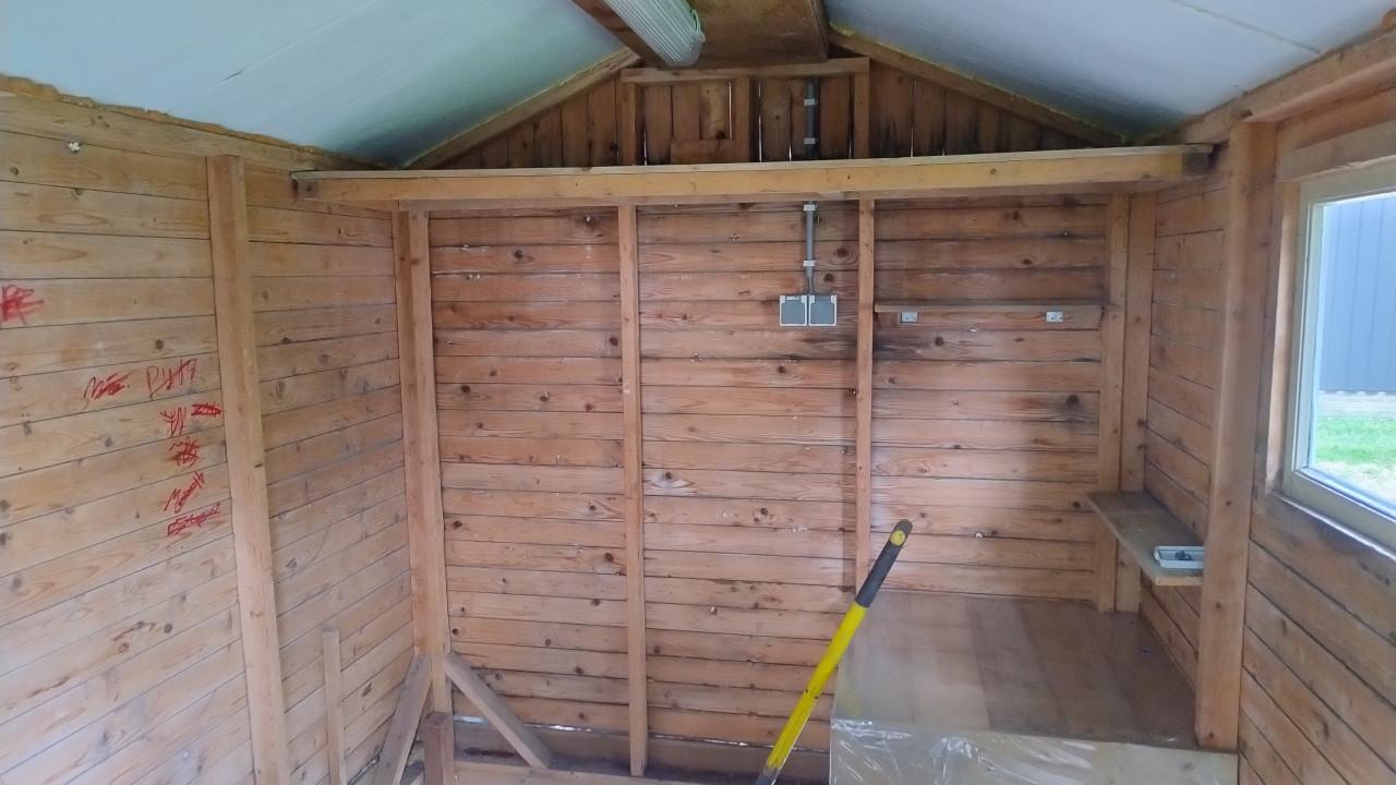 Tuinhuisje 2x3meter, goed geïsoleerd dak