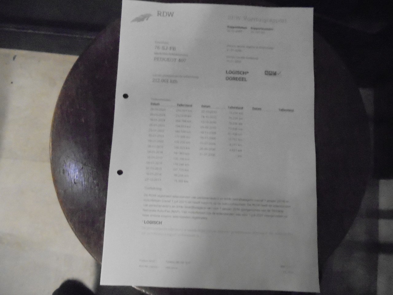407 2.0 - 16V goede nette conditie van derde eigenaar , Apk nieuw bij koop