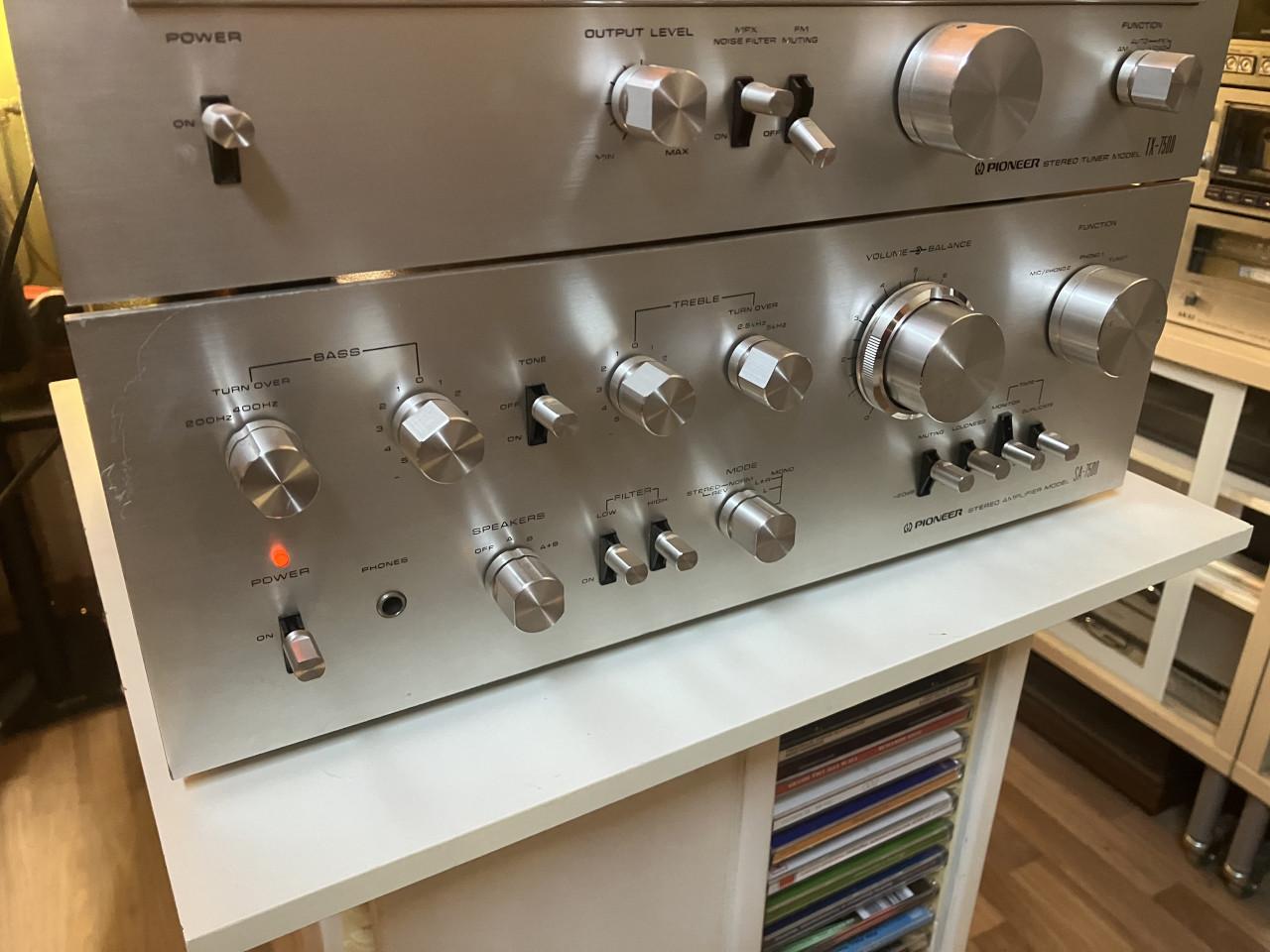 Pioneer SA-7500 en TX-7500 vintage top set geserviced inclusief garantie