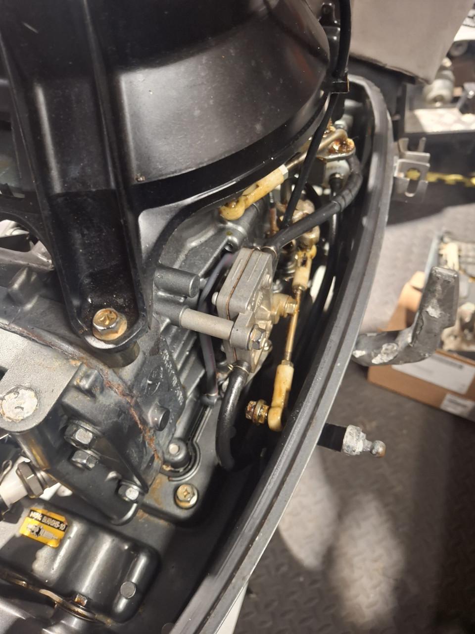 Suzuki 8 pk buitenboordmotor kortstaart in goede staat