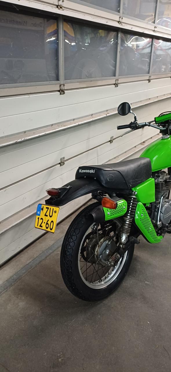 Kawasaki KL250A 1981 250cc met kenteken