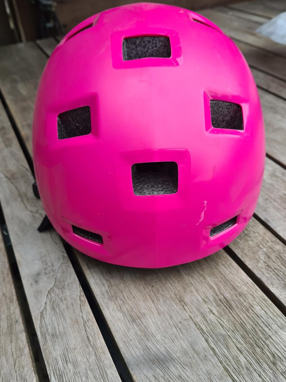 Oxelo kinderhelm B100 52-54 cm Pink