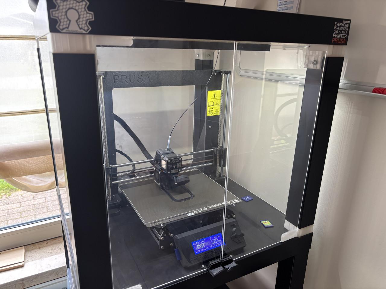 Originele Prusa i3 MK3S+ met Enclosure Tower – in uitstekende staat