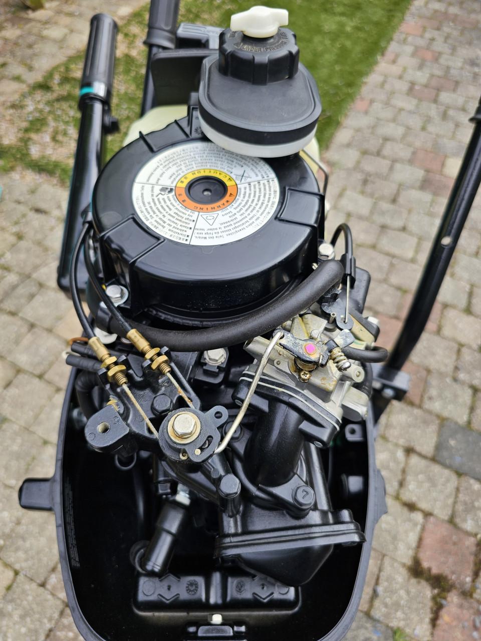 Mercury 6 pk 4-takt buitenboordmotor, nette staat