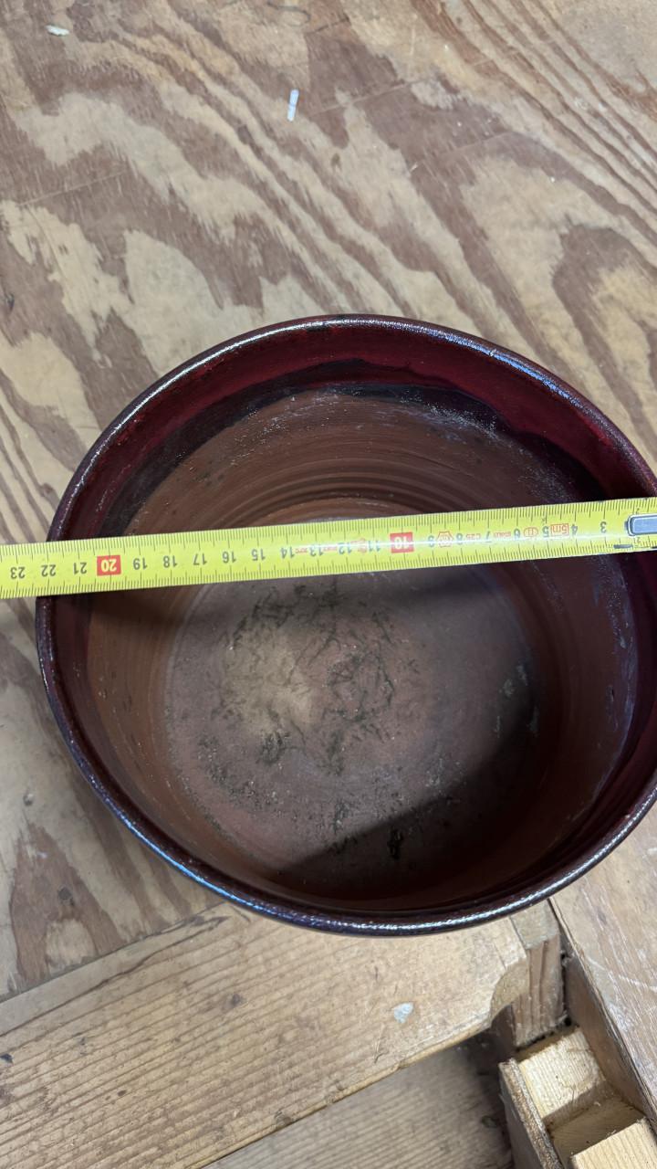 Bloempotten 22,5cm nieuwstaat ceramic velvet