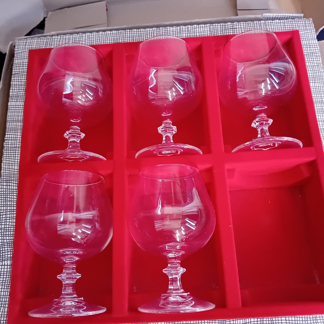 Crystal D'arques cognac glazen