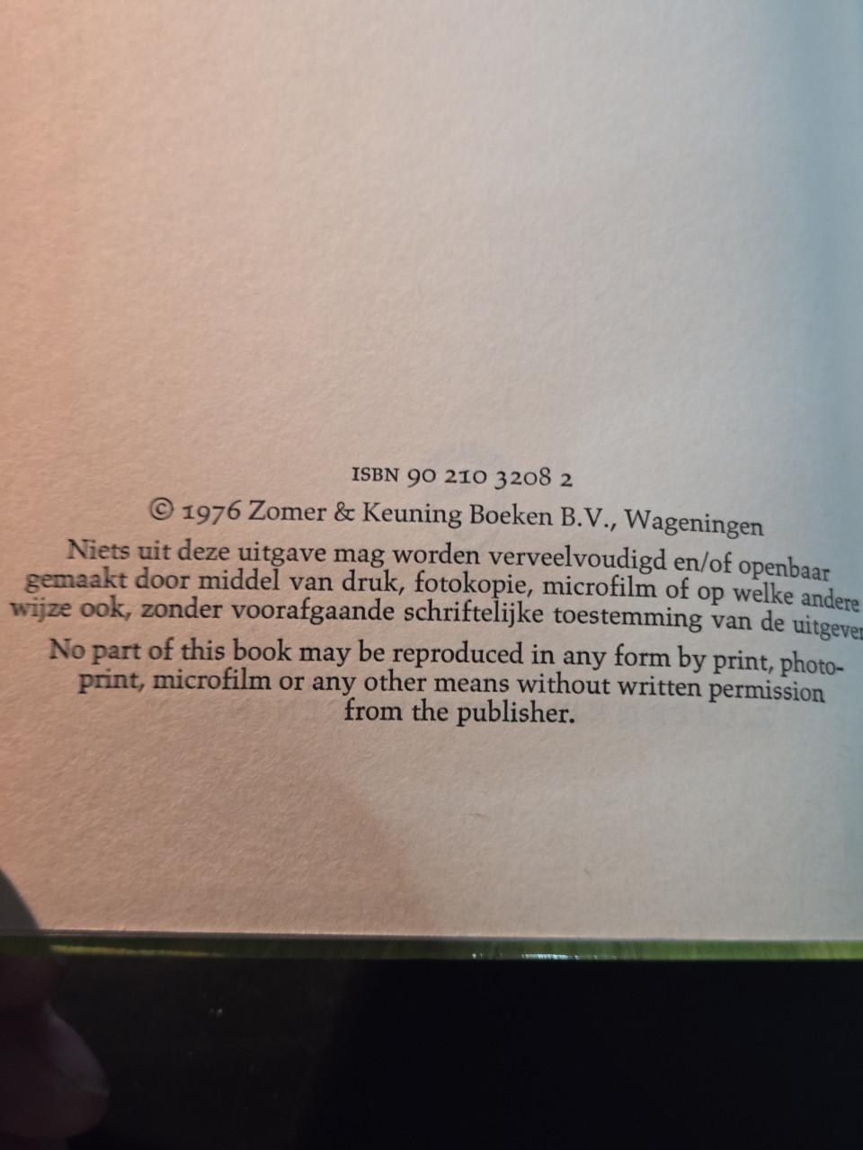 Boek: Als de damp op de bergen 1976 1e druk