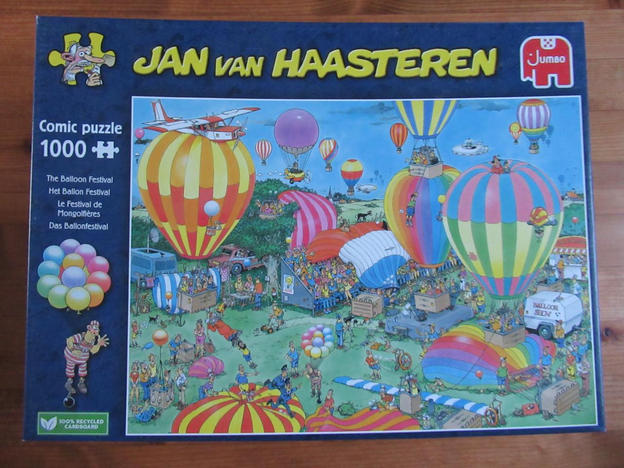 Leuke volledige Van Haasteren puzzel van 1000 stukjes, zo goed als nieuw
