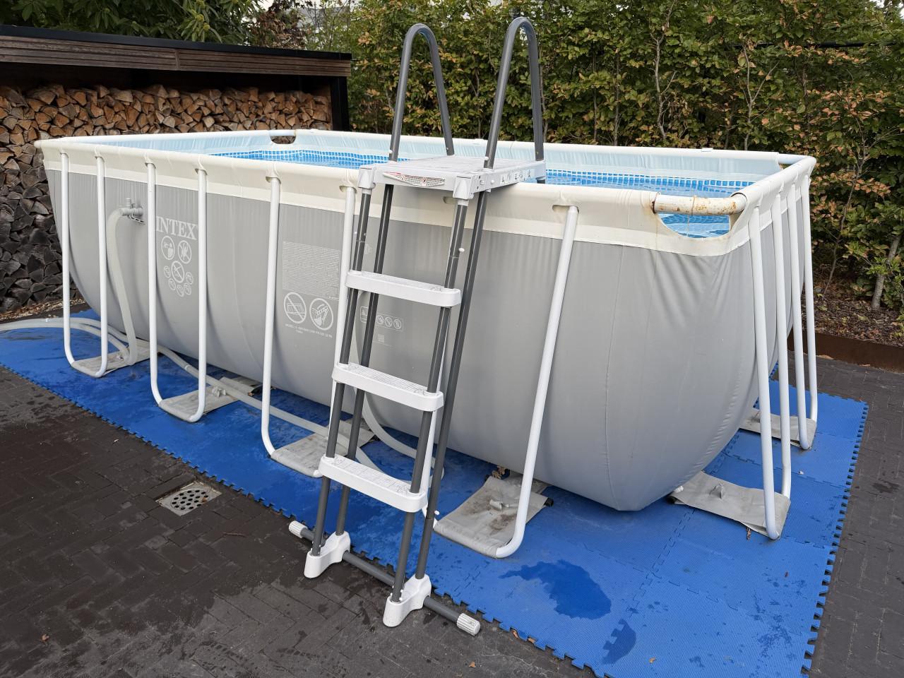 Intex zwembad 400x200x122 incl. toebehoren