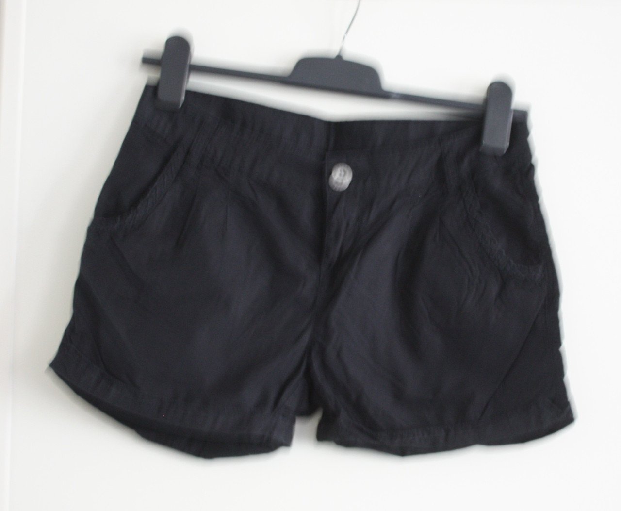 Zwarte korte broek maat 158