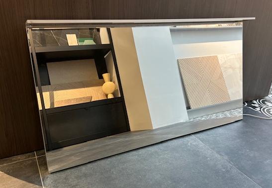 Rechthoekige spiegel met led verlichting