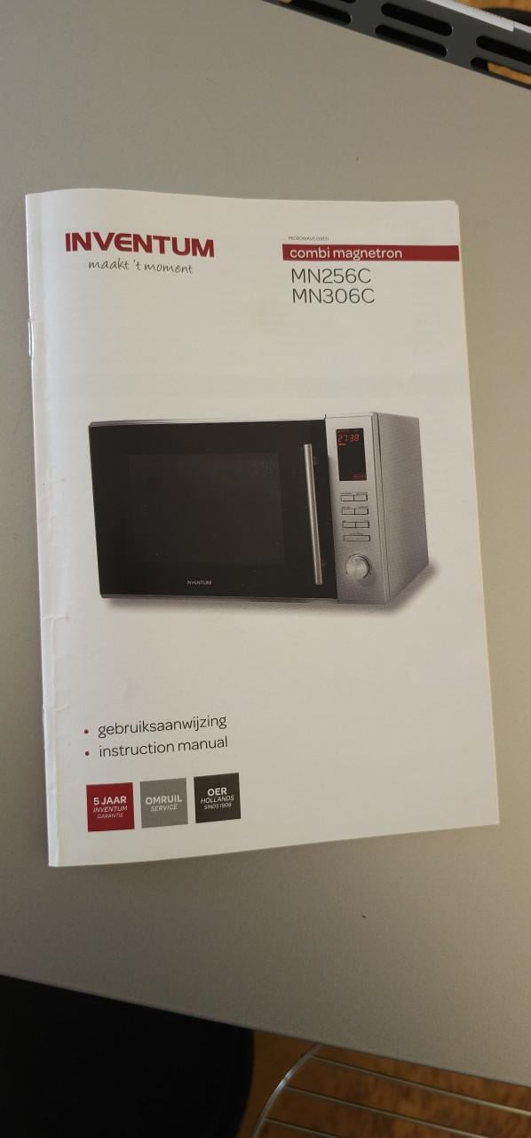 Inventum 3in1 Combi Magnetron/Oven