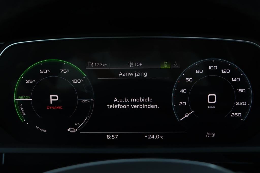 Audi E-tron sportback 55 quattro black edition 95 kwh s-line 408pk