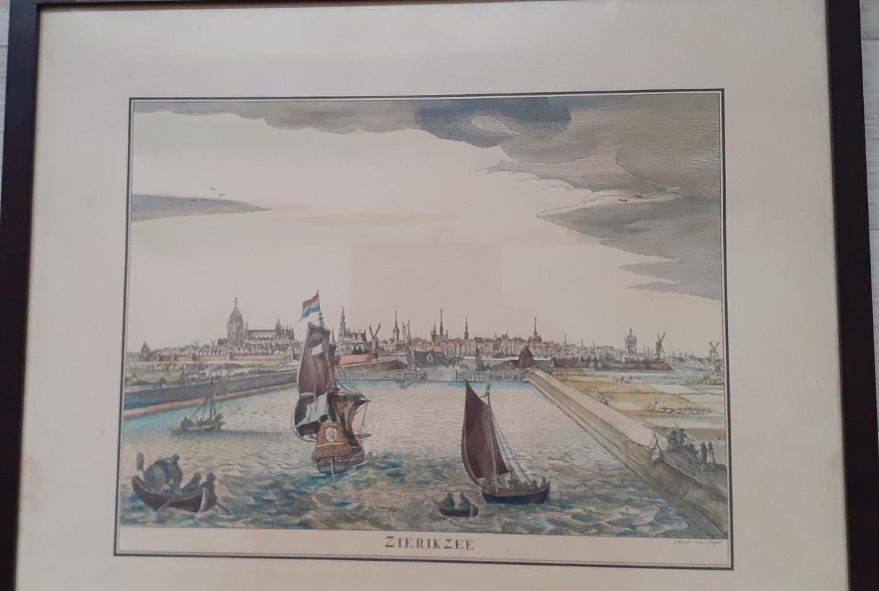 Oude prenten van steden