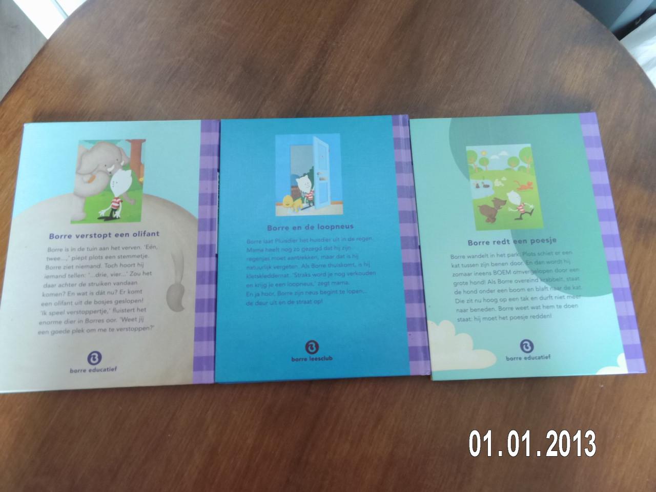 3 Borre Boekjes.