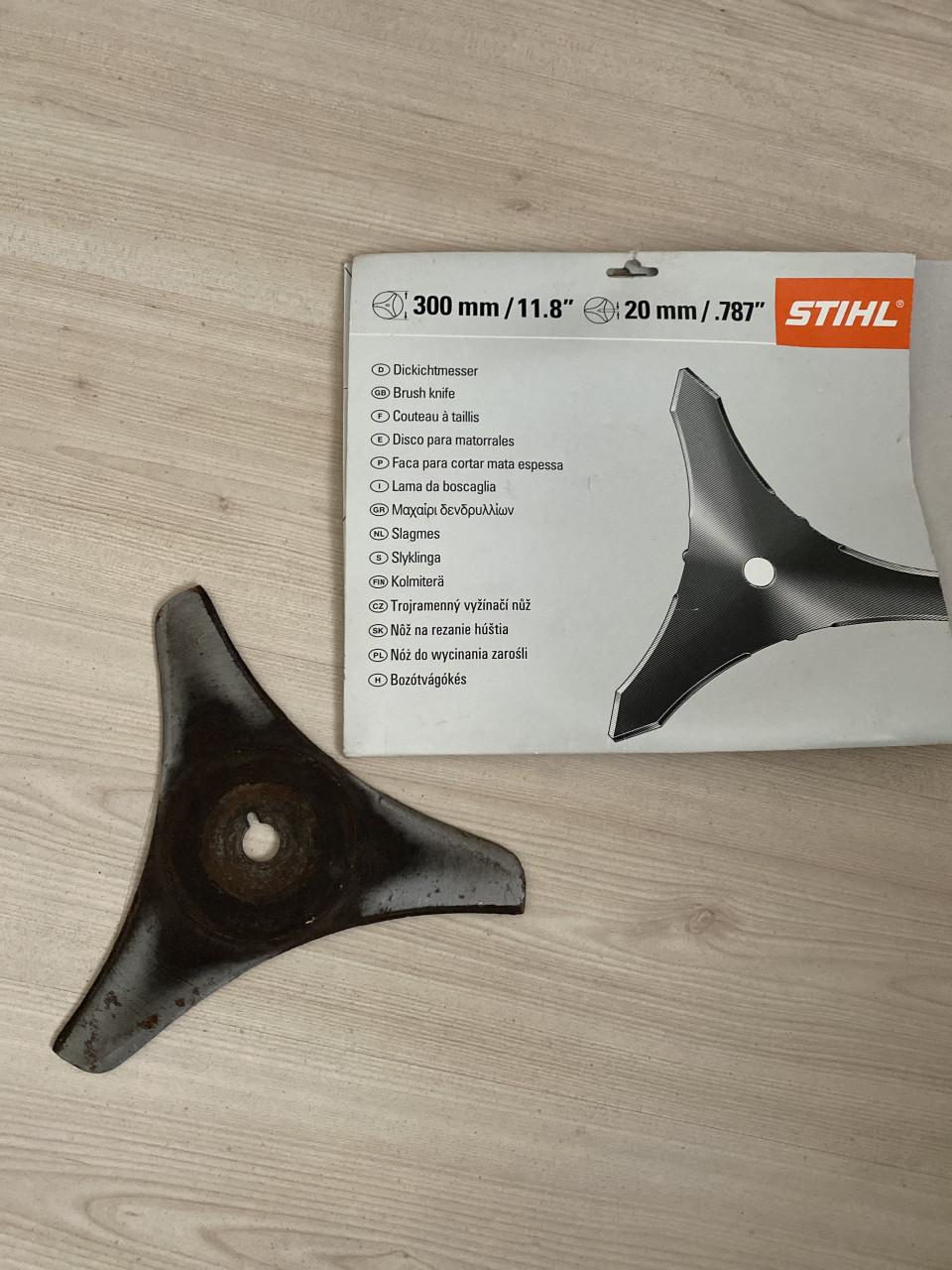 Slagmes voor bosmaaier