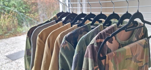 Camouflage kleding pakket maat L heren