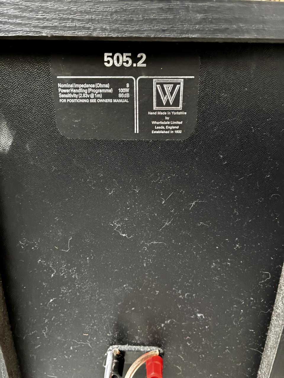 Wharfedale 505.2 luidspreker boxen