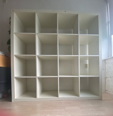 Vakkenkast Ikea (4 keer 4 vakjes)