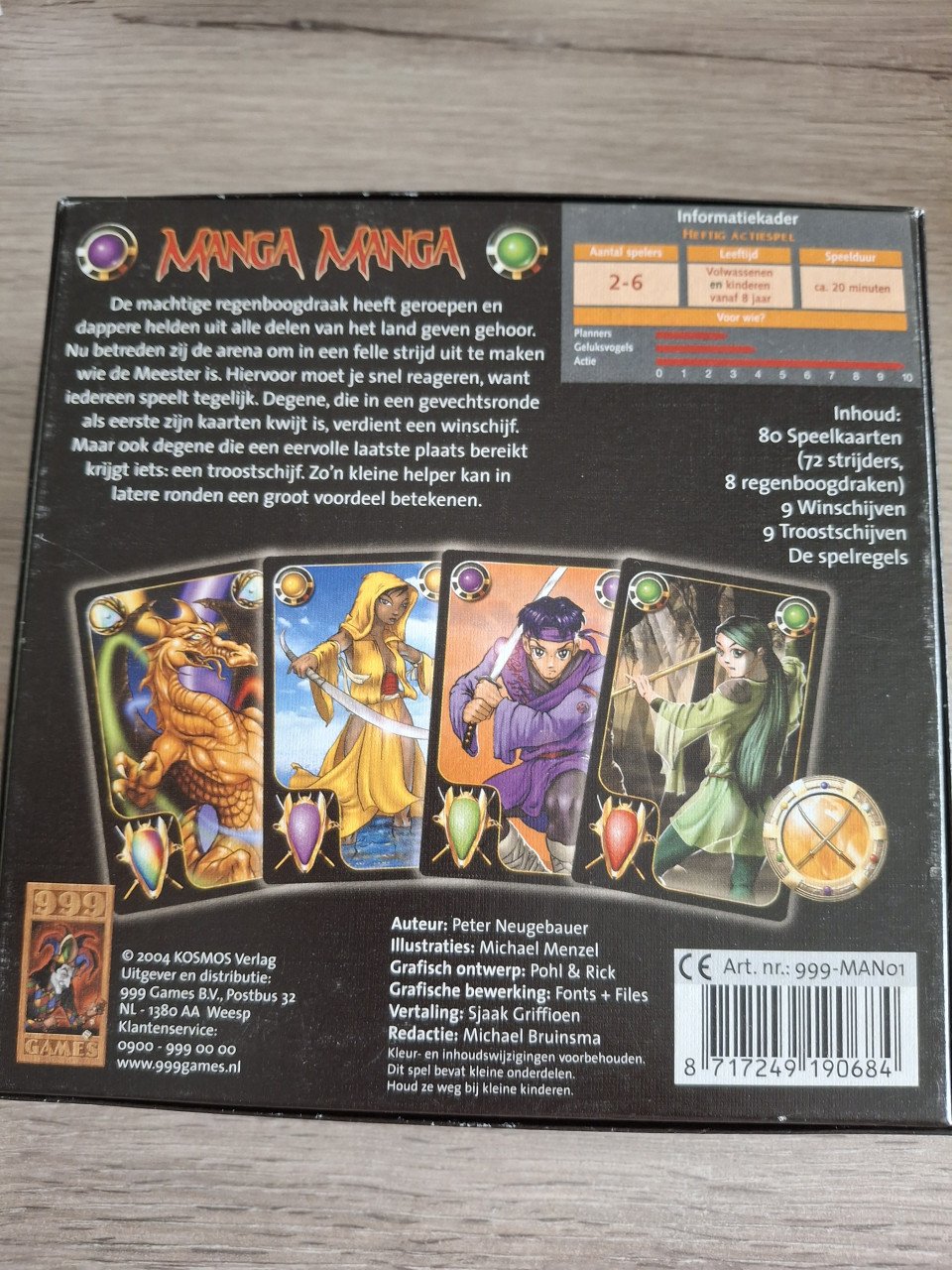 Kaartspel Manga Manga!