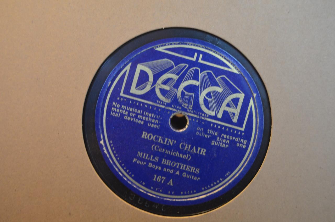 Bijzondere 78rpm Mills Brothers (2)