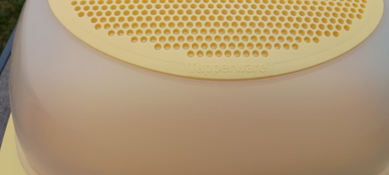 Tupperware grote kaas bewaardoos