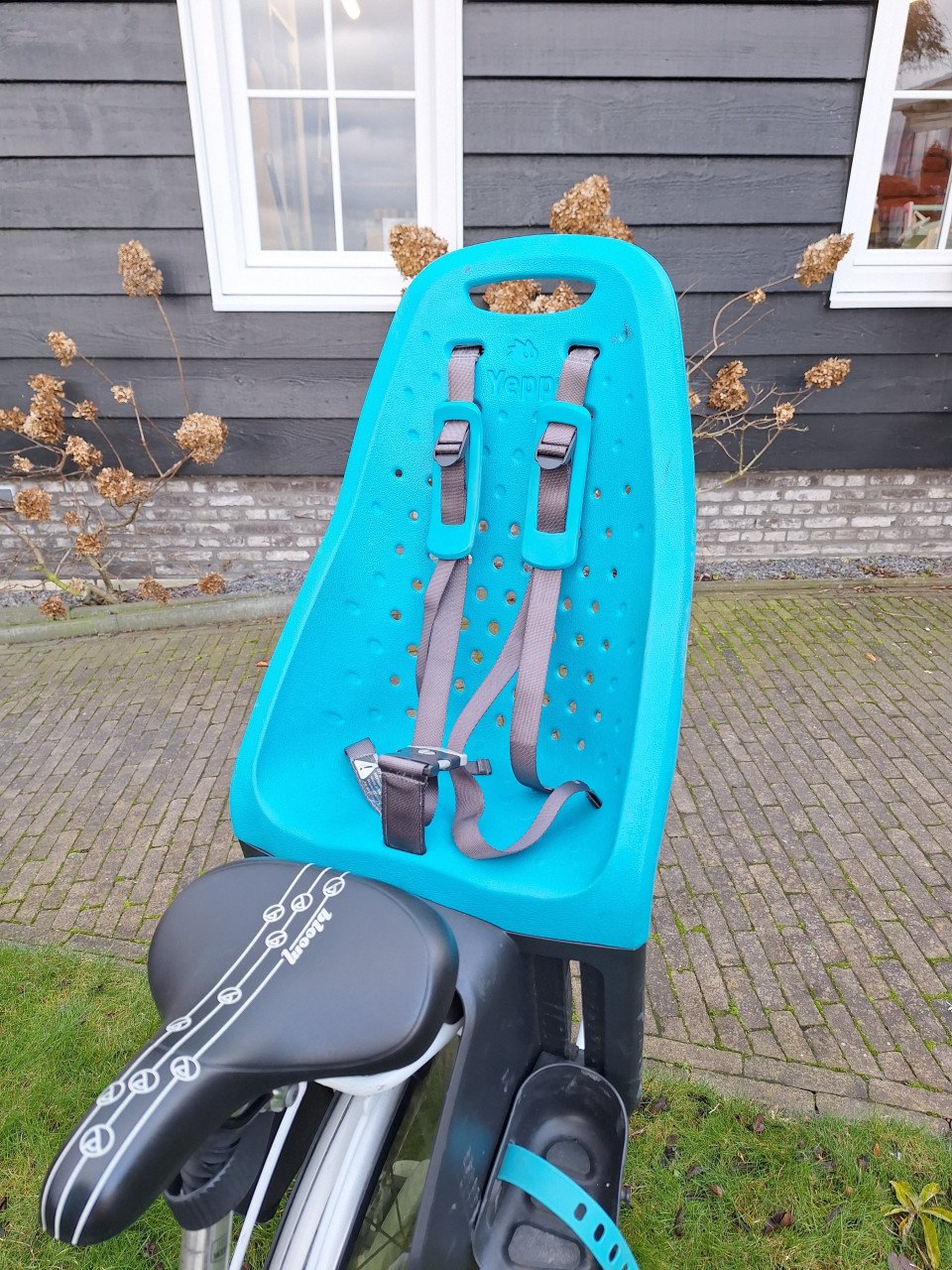 Gazelle Broom moederfiets met fietsstoeltjes