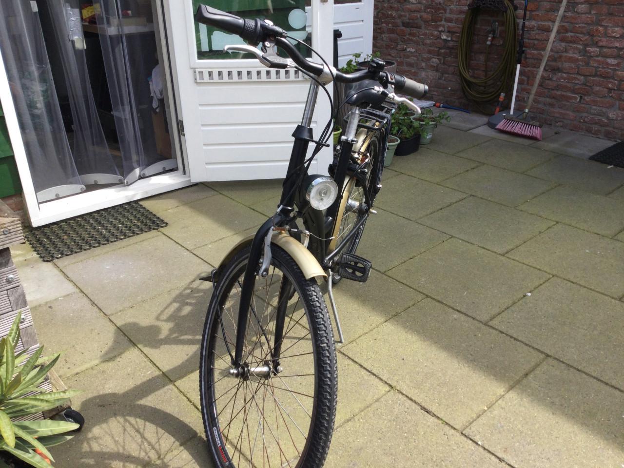 Meisje fiets
