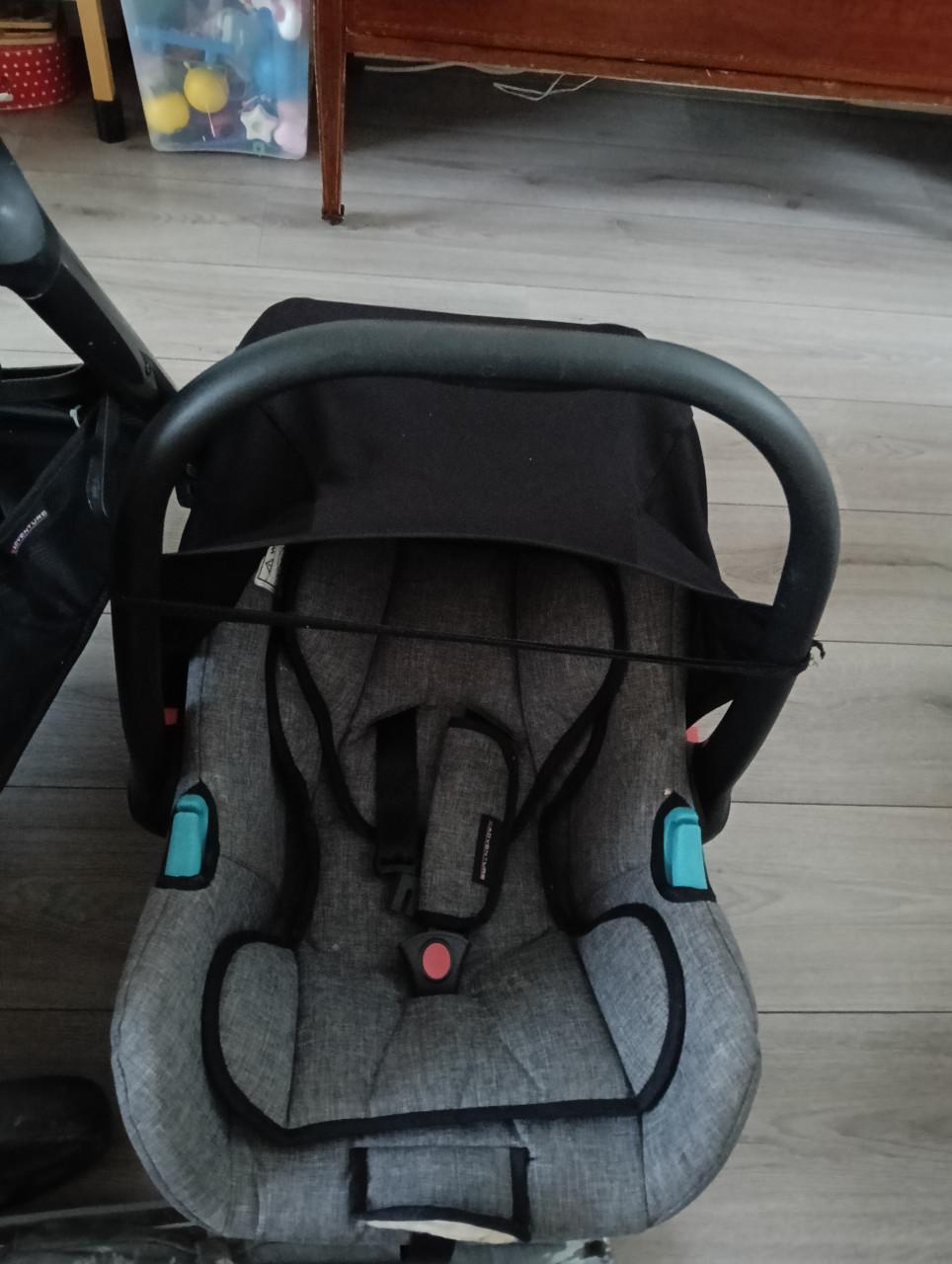Drie in 1 kinderwagen